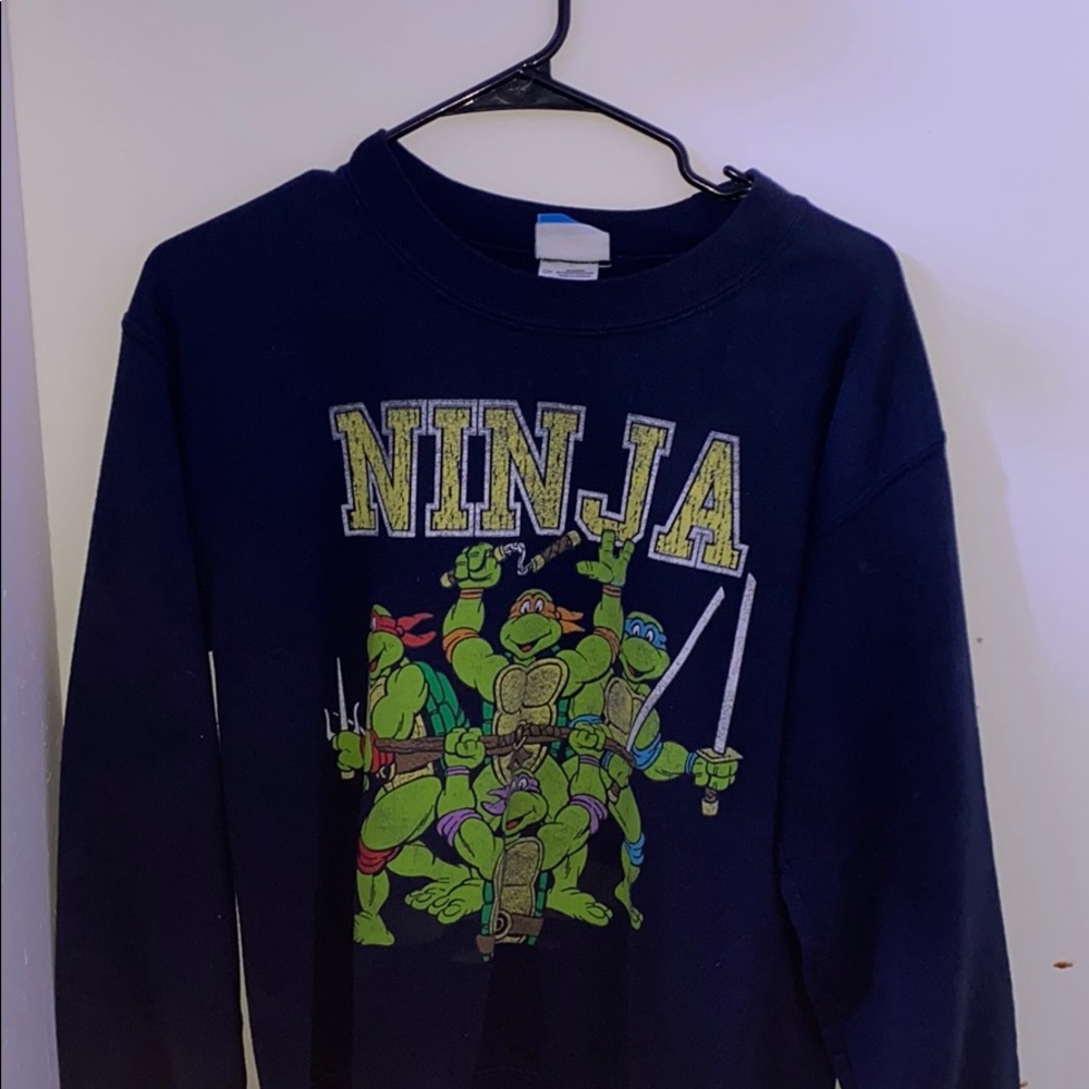 ninja turtles crew neck!